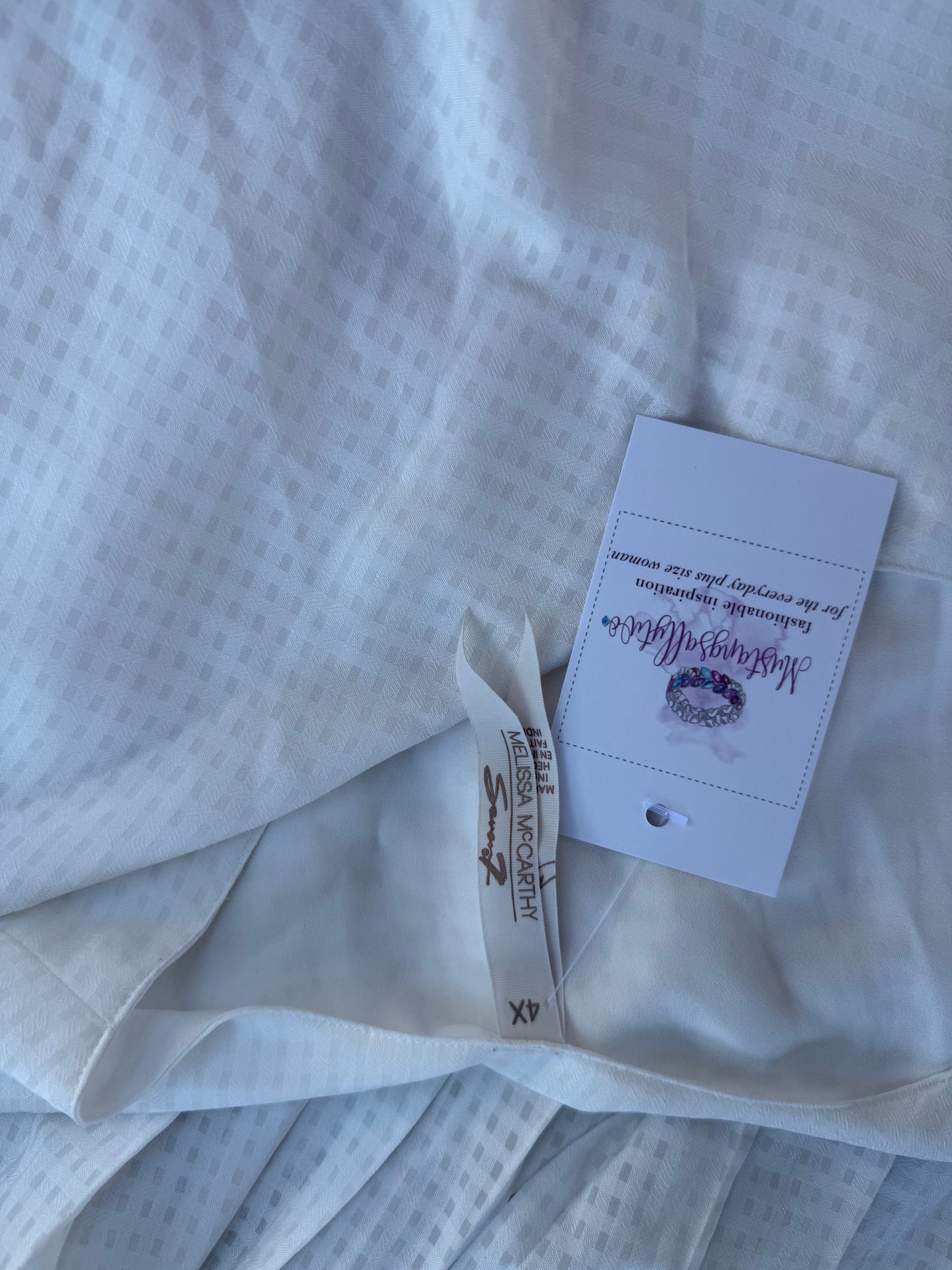 Melissa McCarthy White Blouse