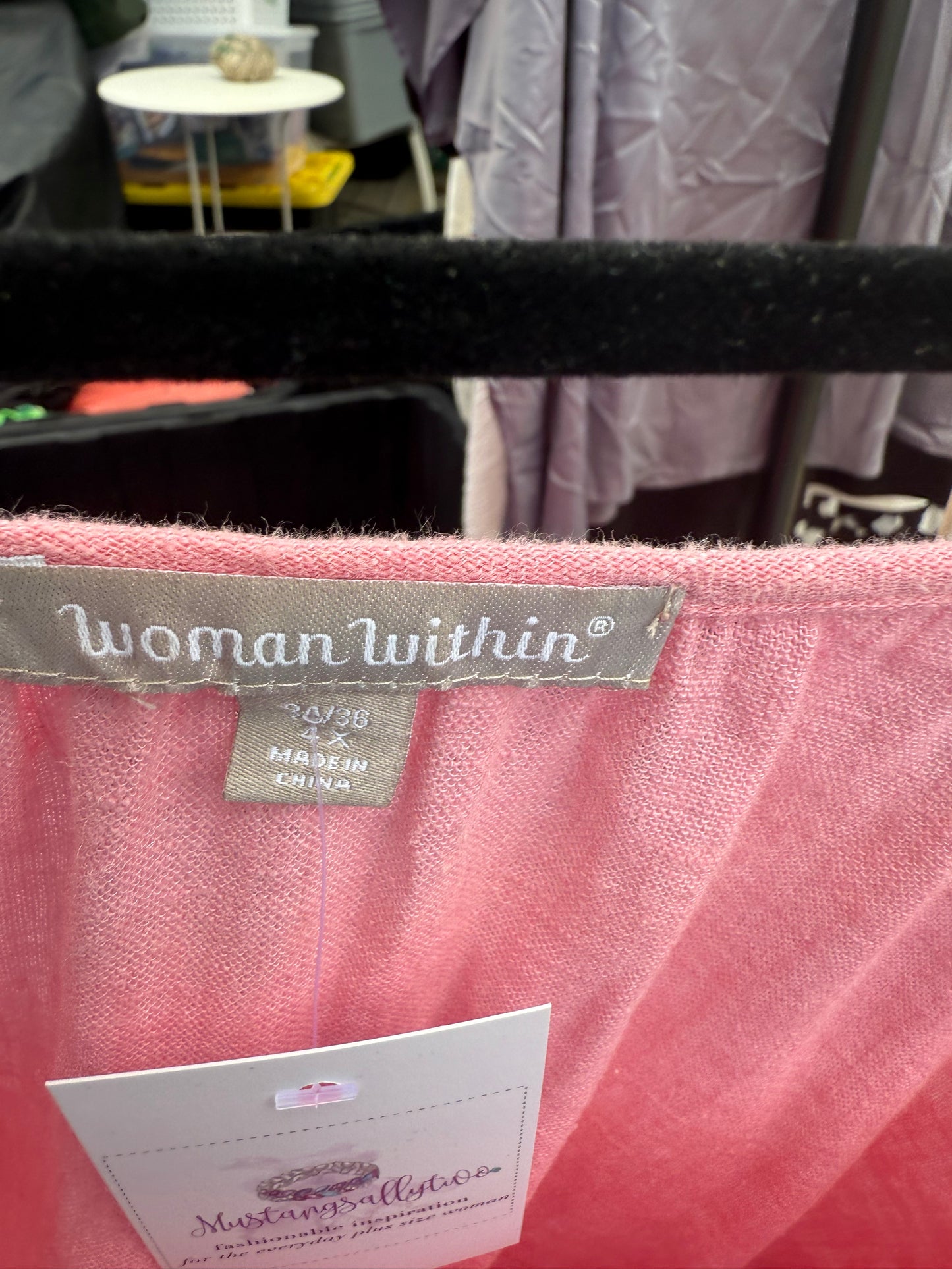 Woman Within Tunic Top