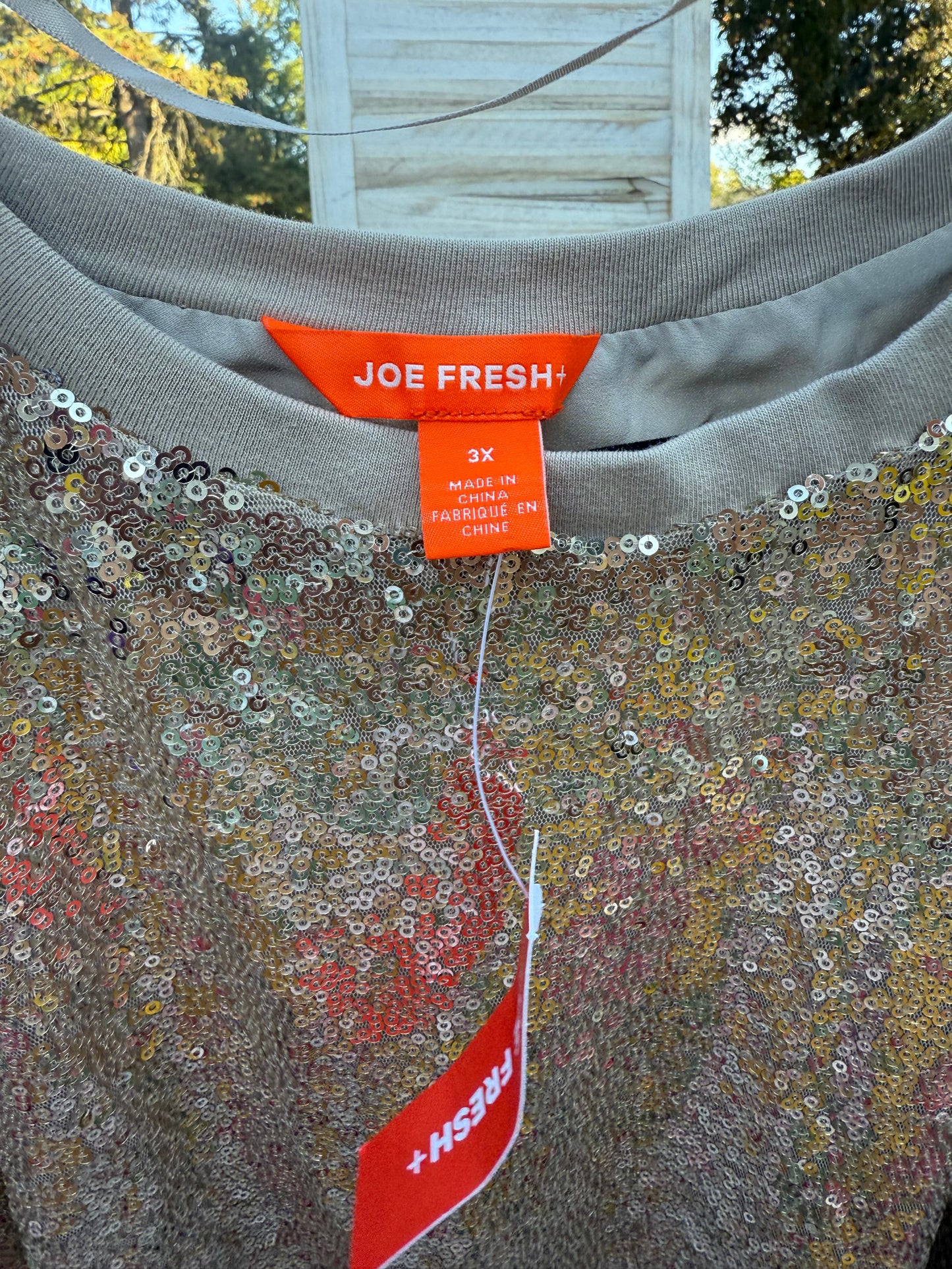 Joe Fresh Sequin Tshirt Dress