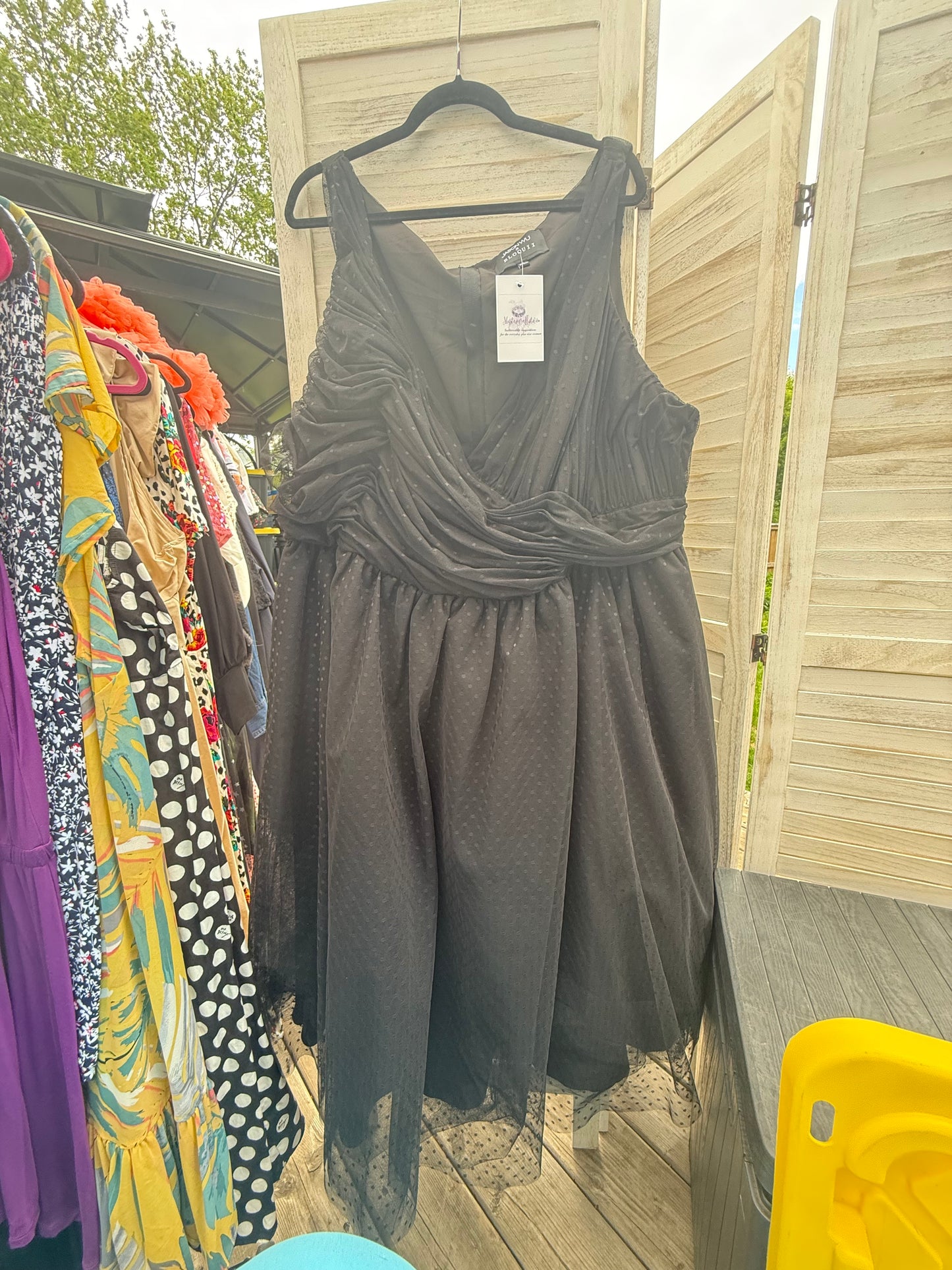 Jason Wu x ELOQUII Black Dress