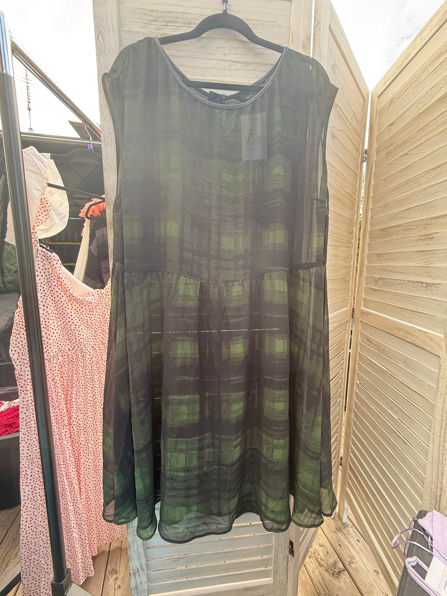 Michel StudioPlaid Dress