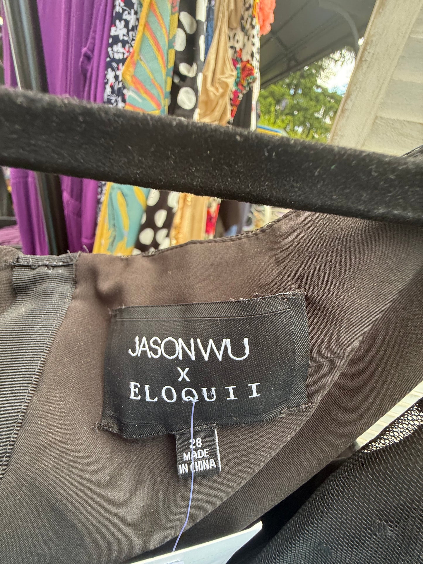 Jason Wu x ELOQUII Black Dress