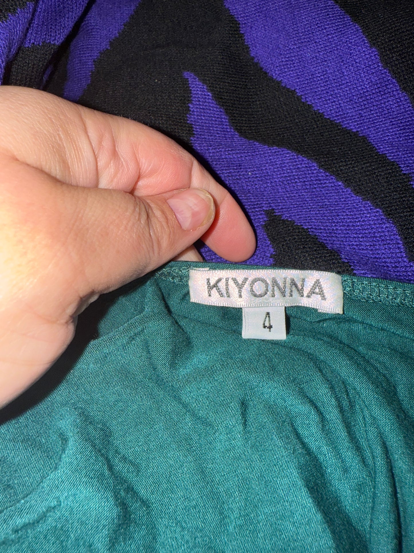 Kiyonna Green Wrap Dress