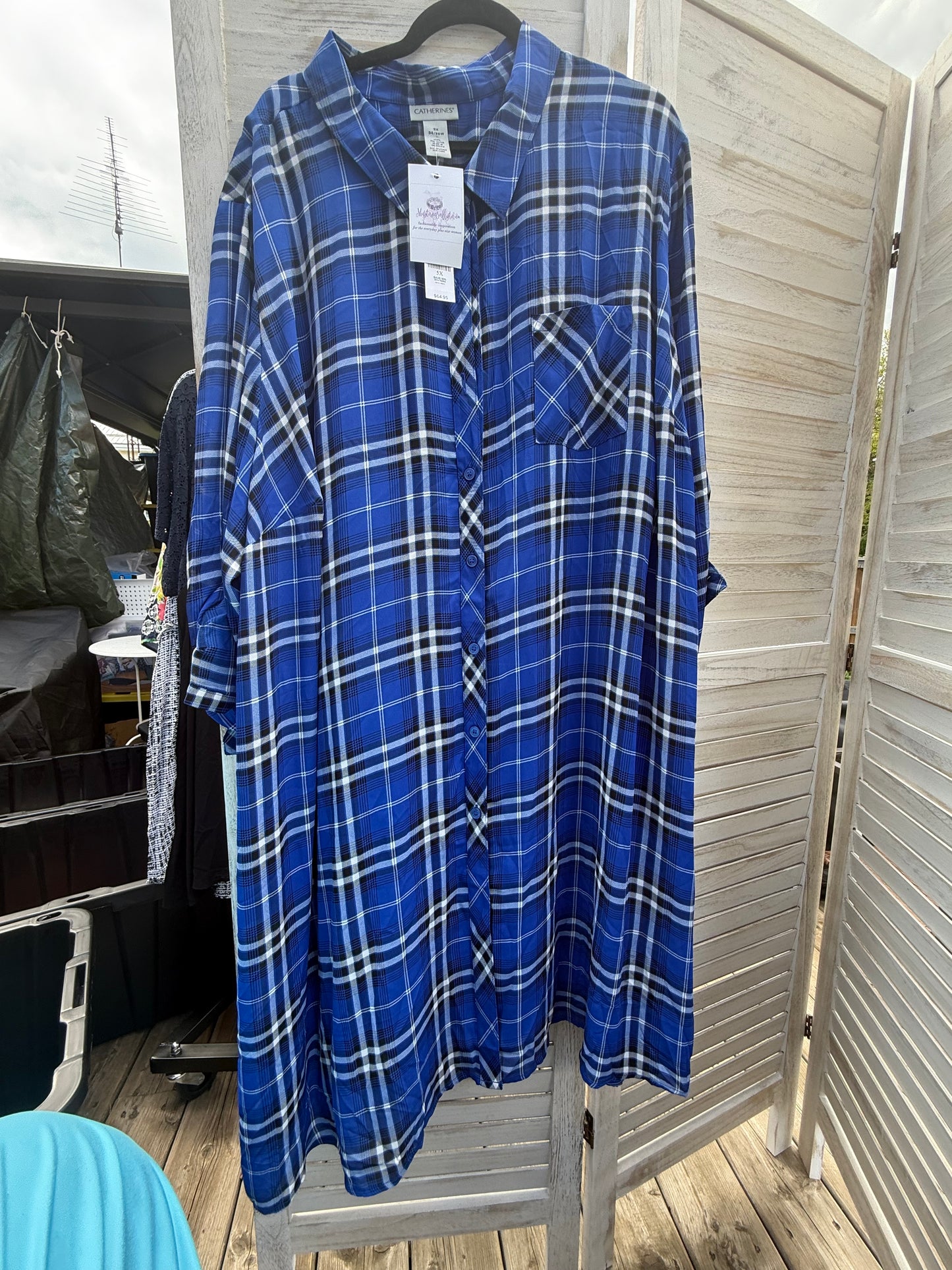 Catherine’s Duster Blouse