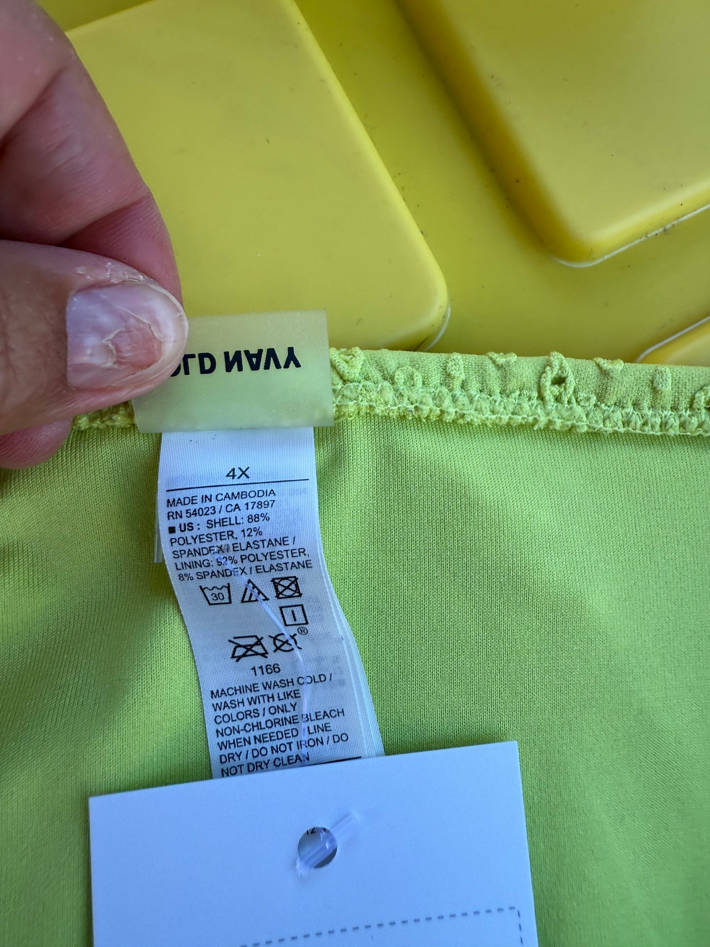 Old Navy Lime Green Eyelet Bikini
