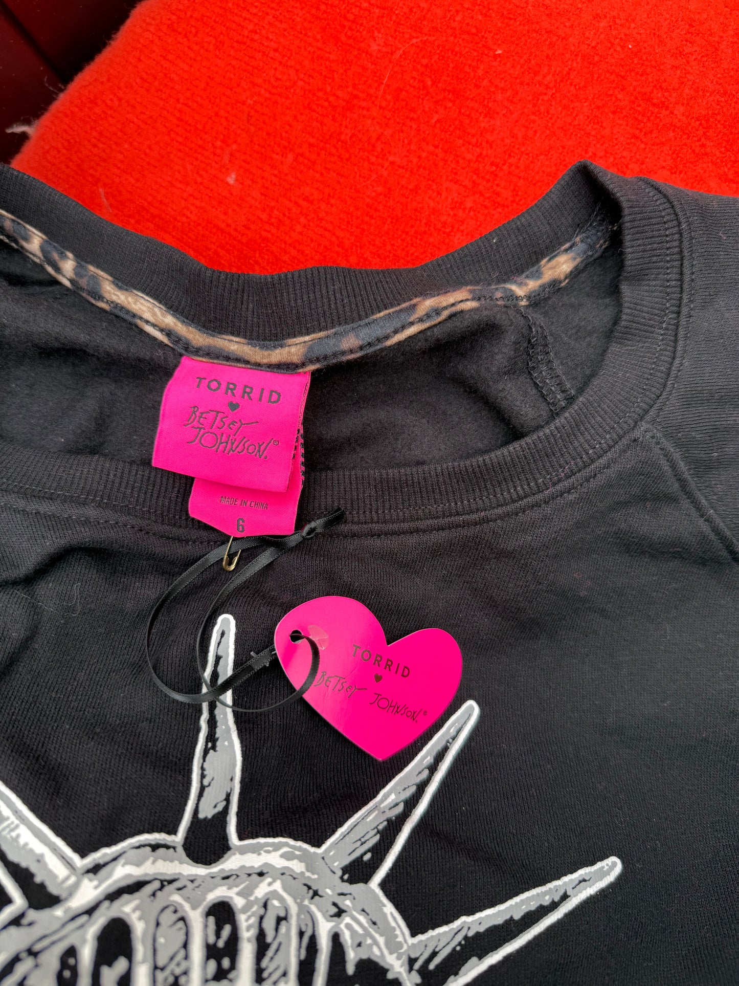 Torrid x Betsey Johnson Sweatshirt