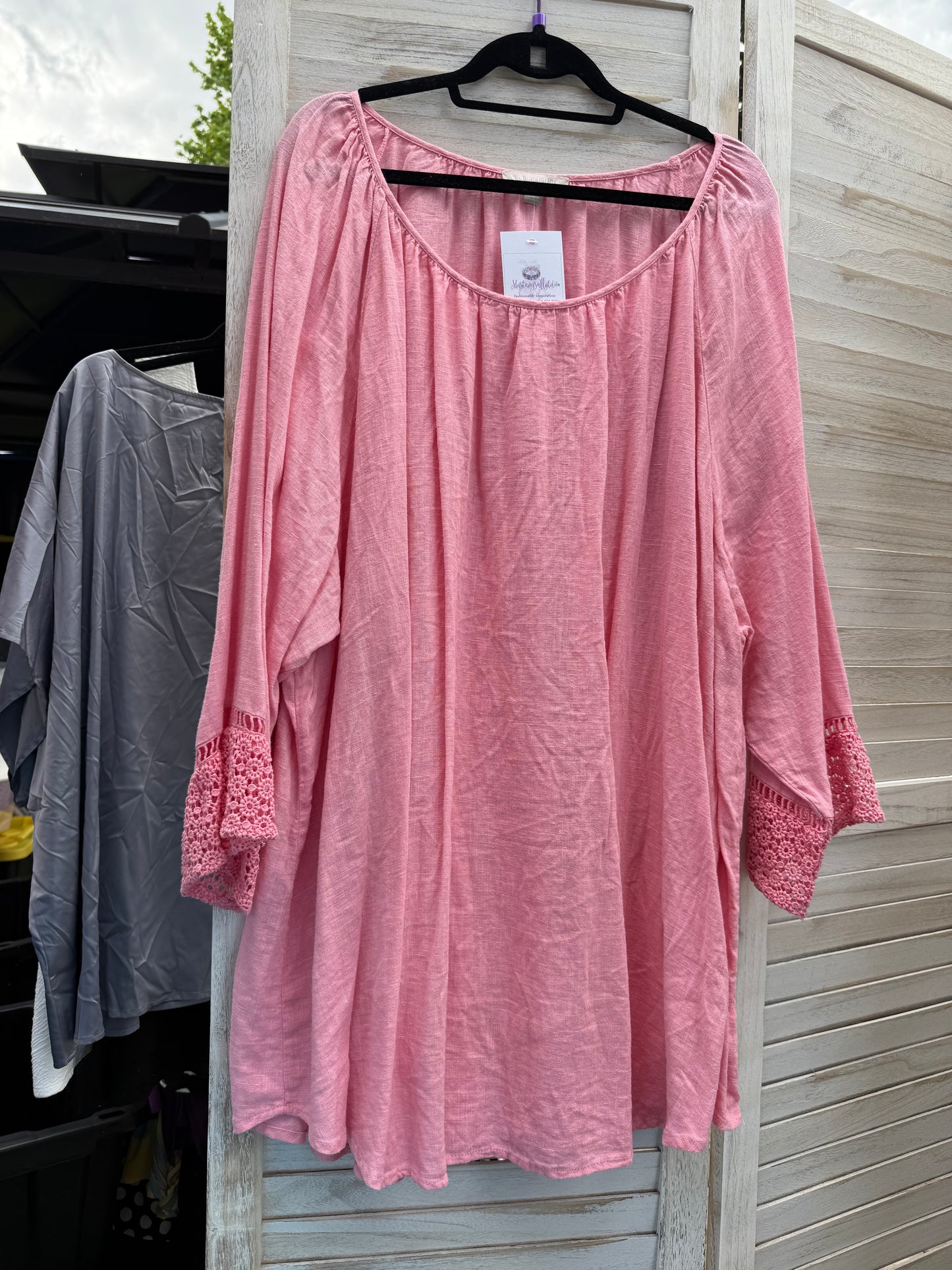 Woman Within Tunic Top