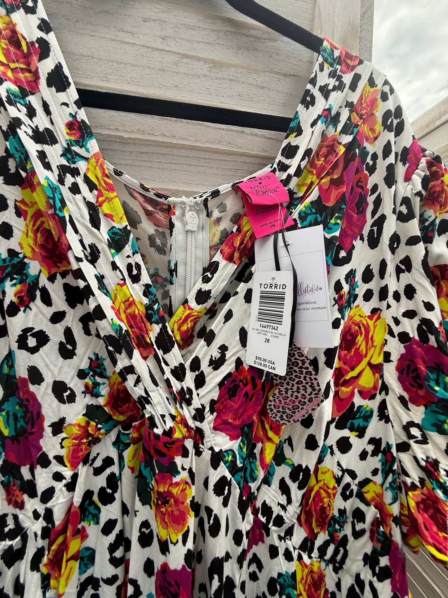 Torrid x Betsey Johnson Floral Maxi Dress