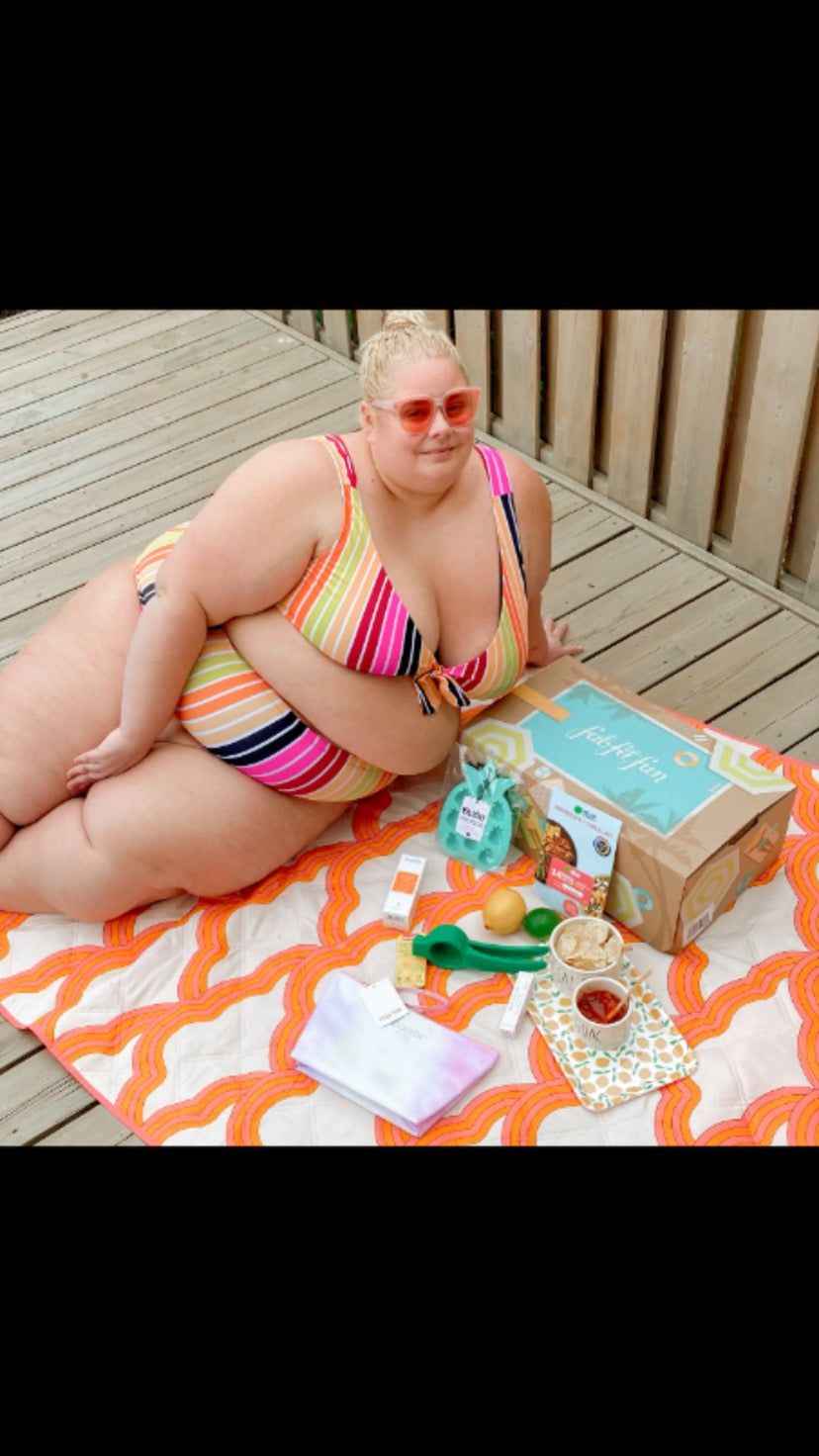 Torrid Striped Bikini