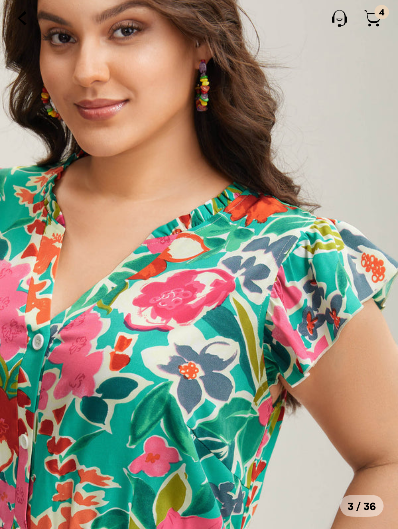 BloomChic Sunkissed Floral Print Jumpsuit
