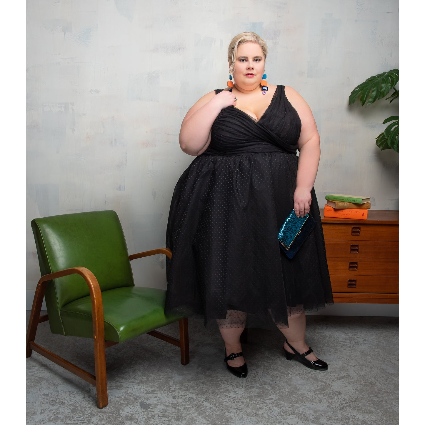 Jason Wu x ELOQUII Black Dress
