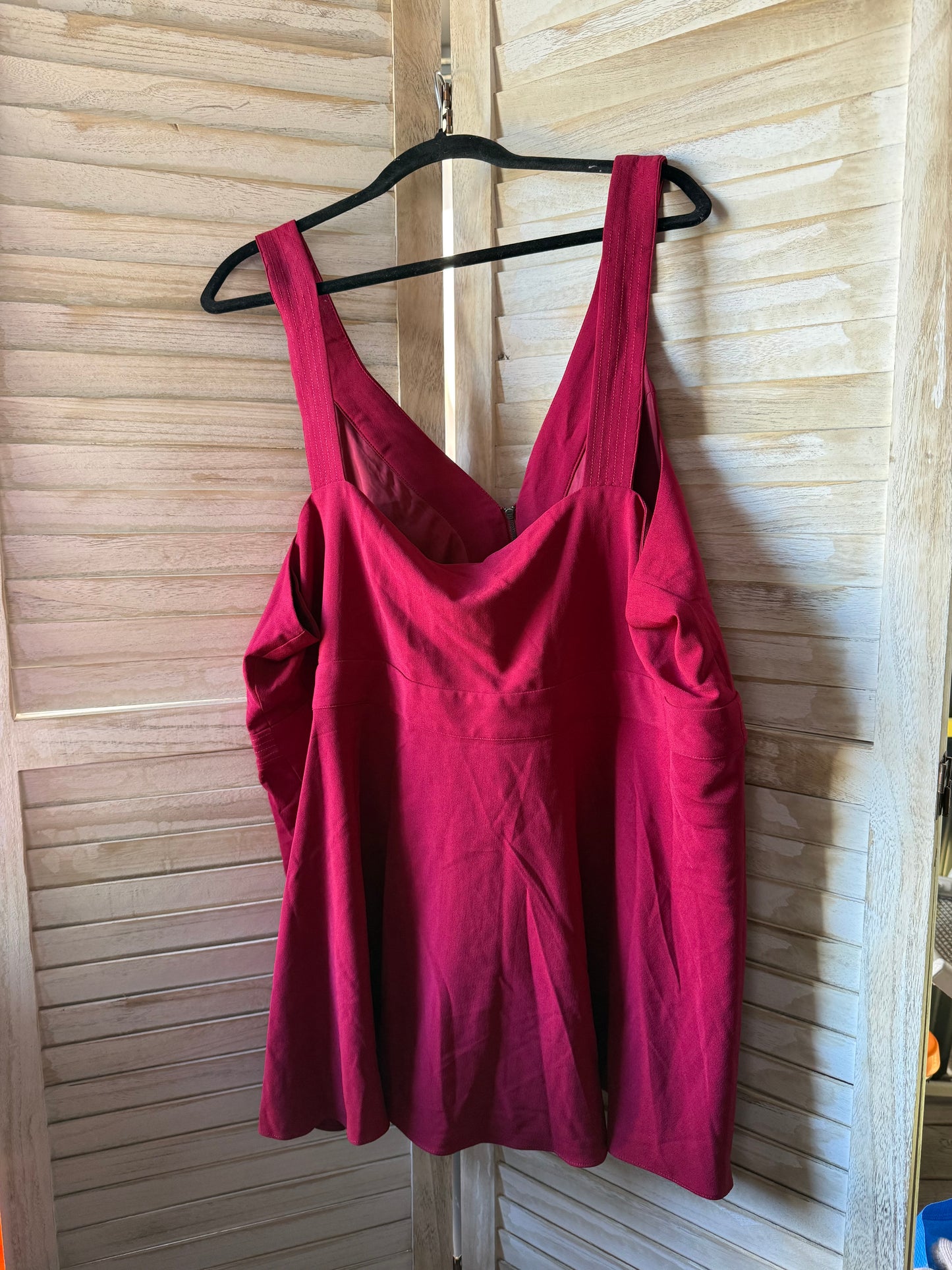 Torrid Red Zipper Top