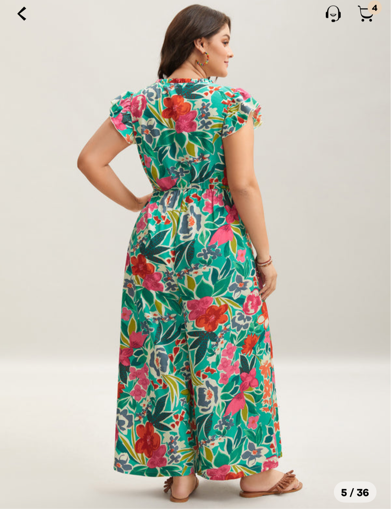 BloomChic Sunkissed Floral Print Jumpsuit