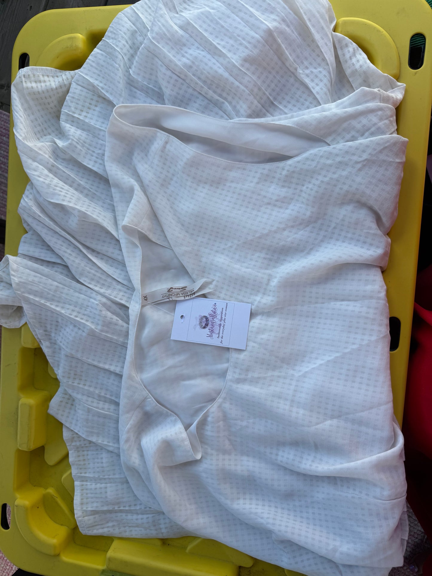 Melissa McCarthy White Blouse