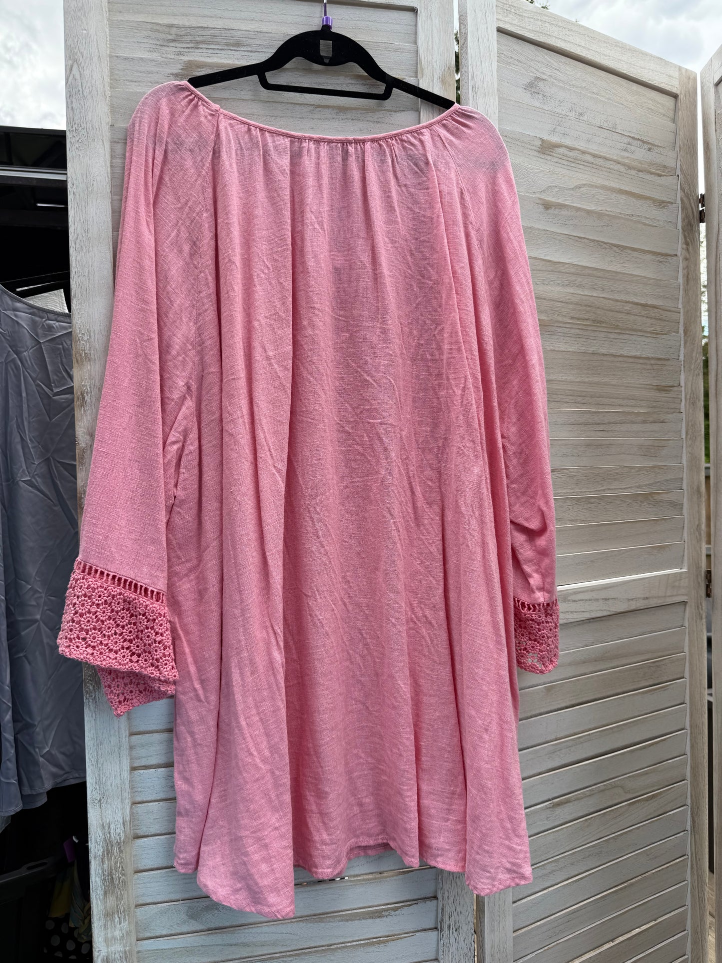 Woman Within Tunic Top