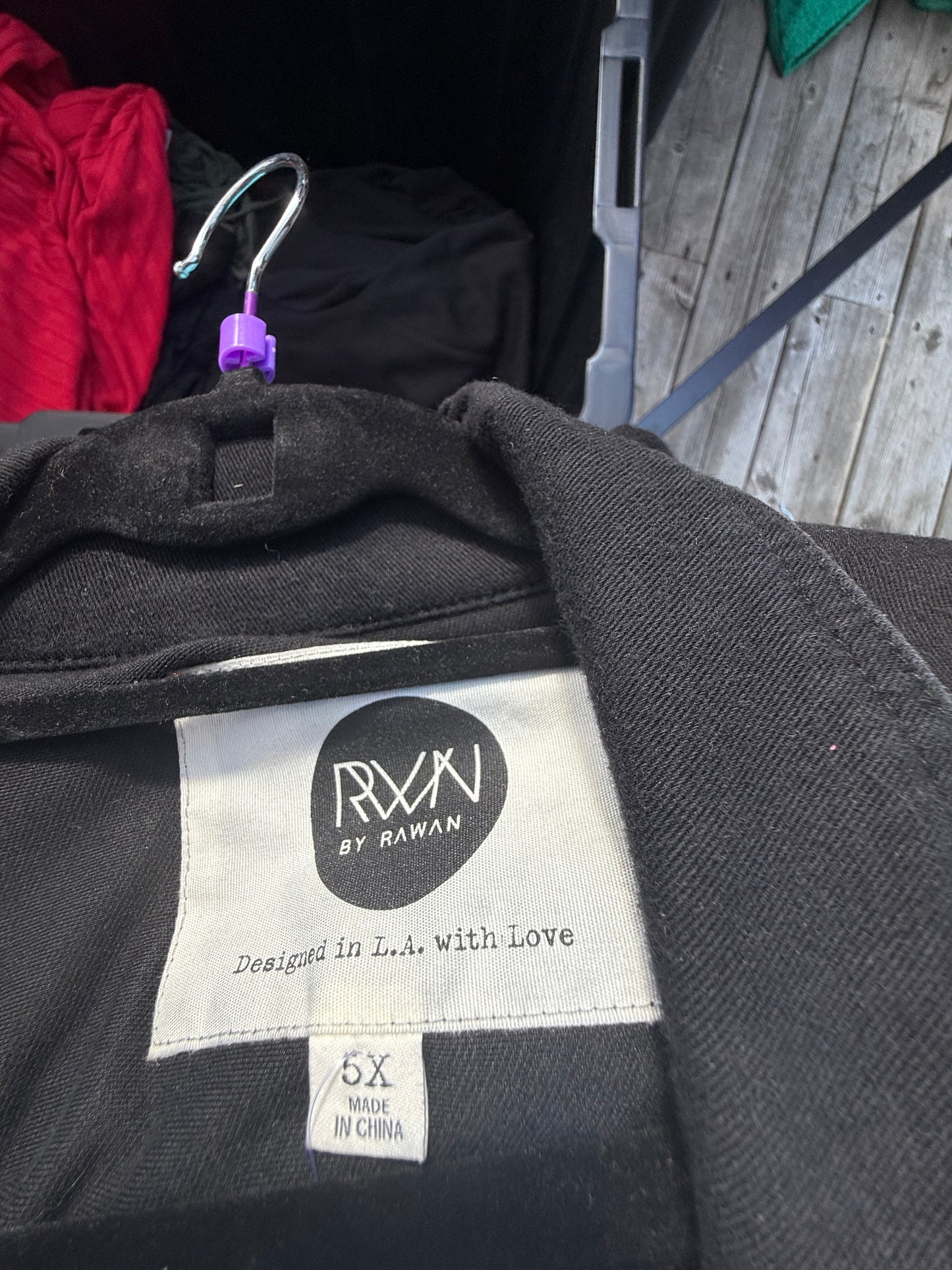 RWN Black Denim Jacket