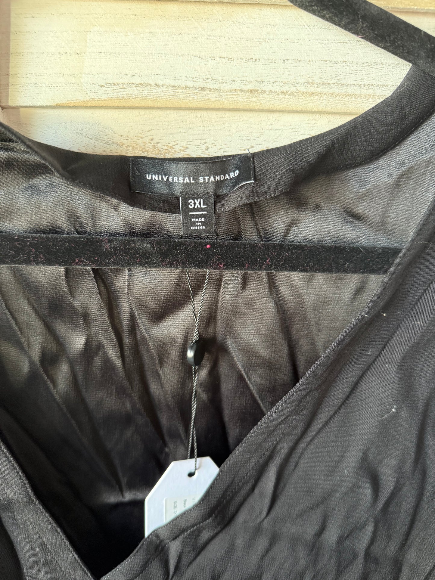 Universal Standard Black Shift Dress