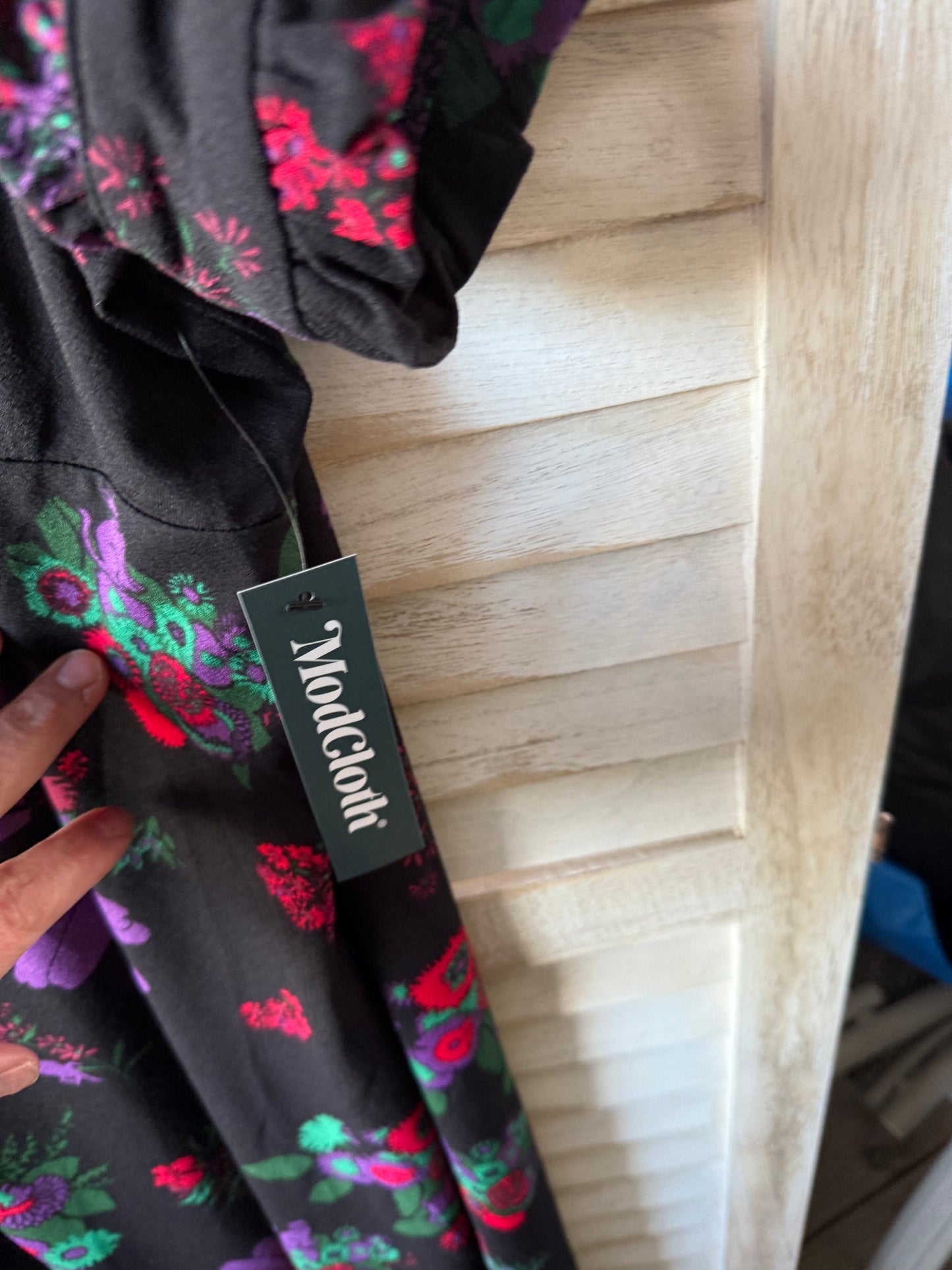 ModCloth Floral Print Dress