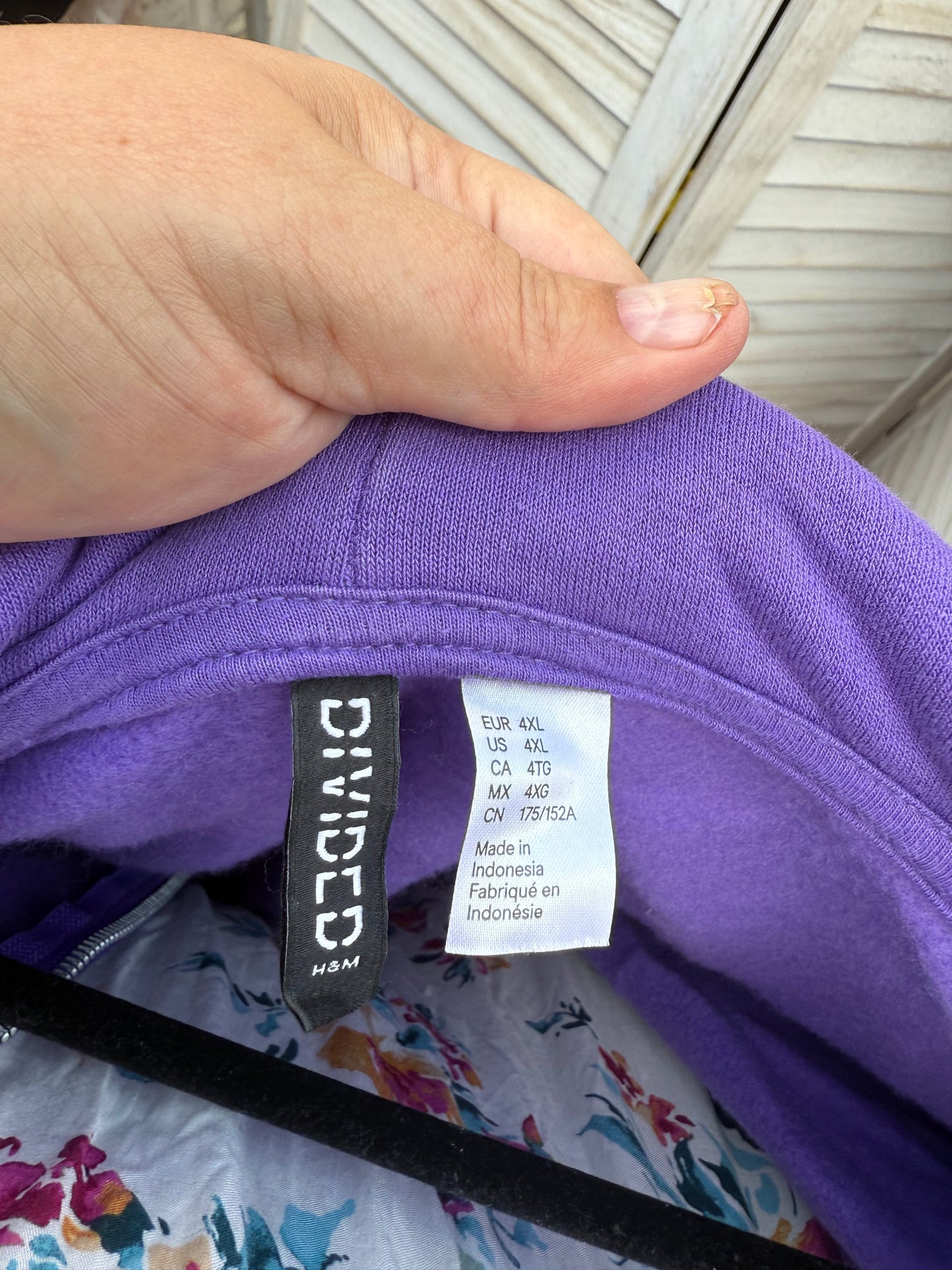 H&M Purple Hoodie