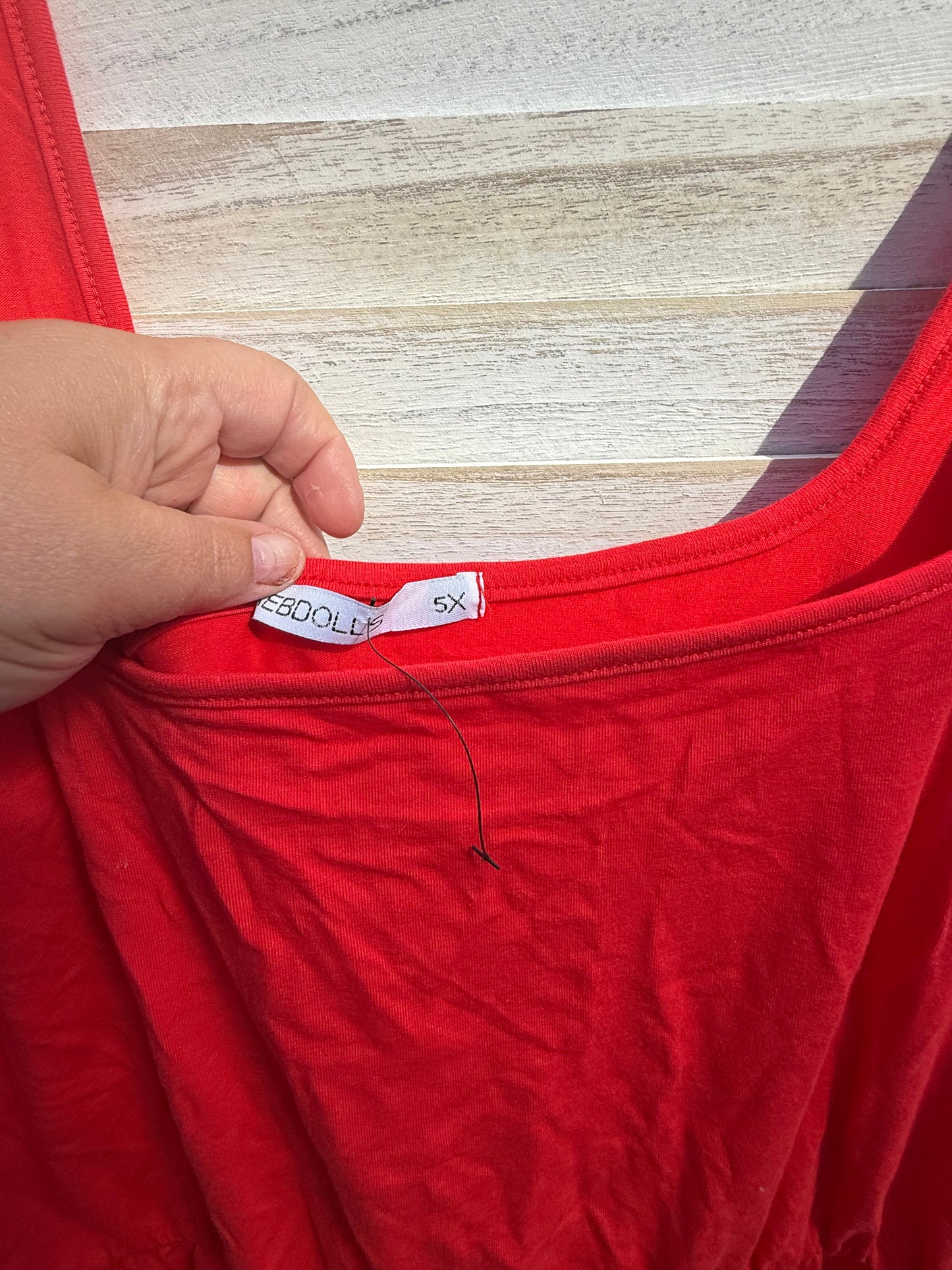 Rebdolls Red Bodycon Dress