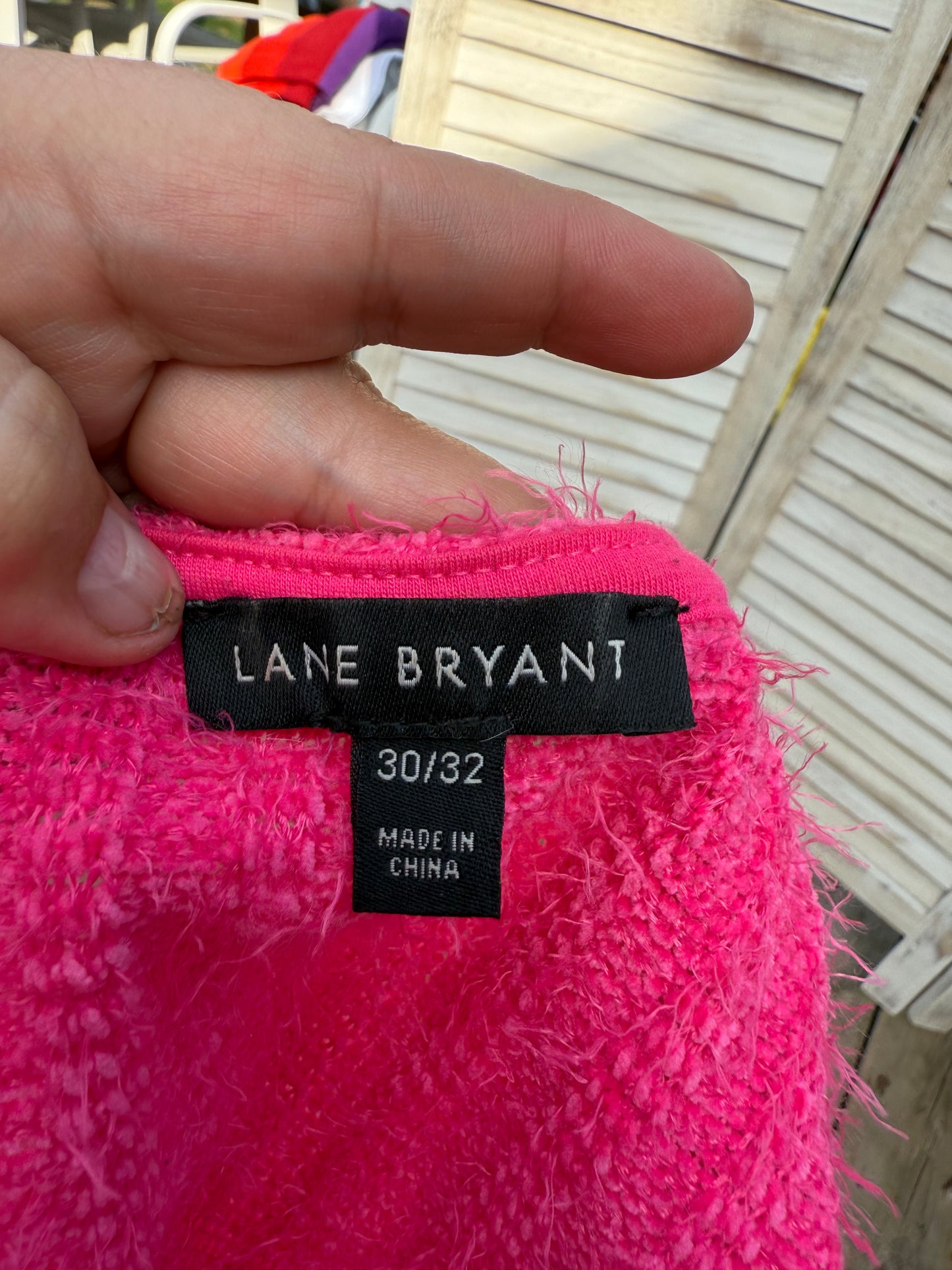 Lane Bryant Pink Cardigan