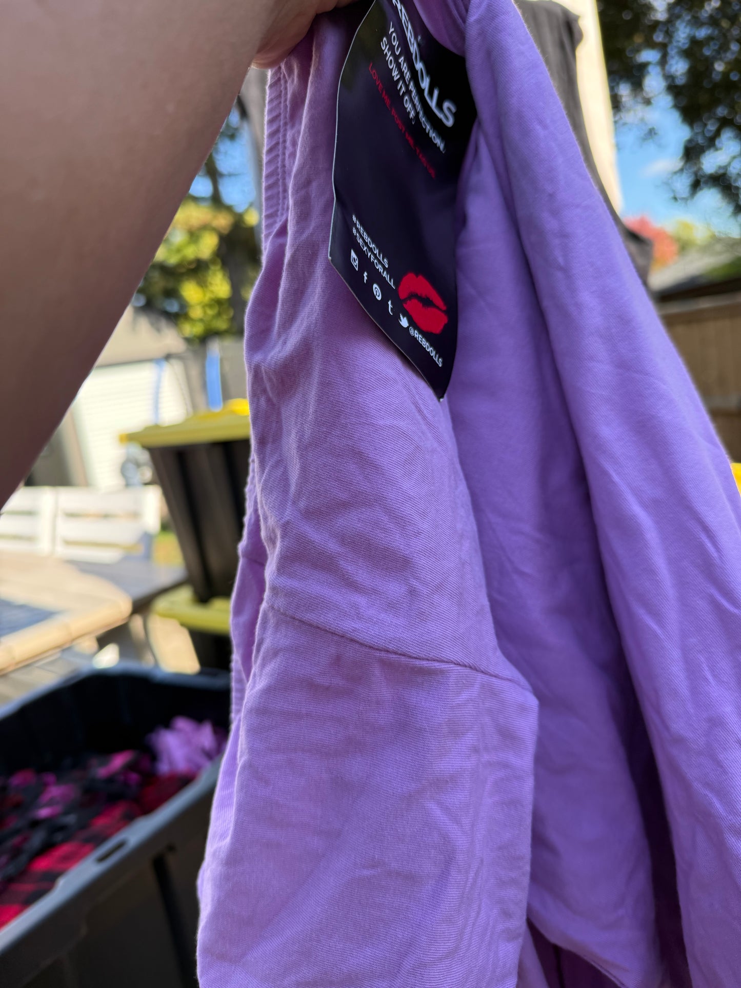 Rebdolls Lilac Wrap Dress