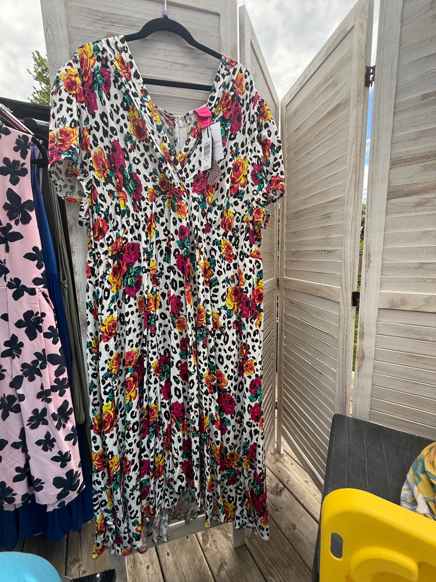 Torrid x Betsey Johnson Floral Maxi Dress