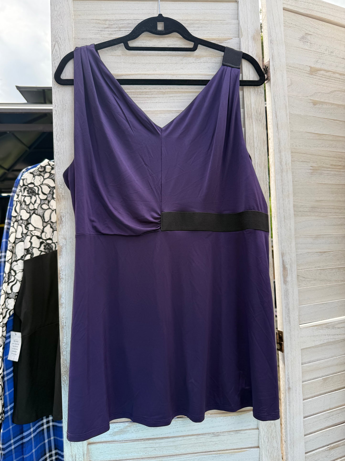 Lane Bryant Purple Tank Top