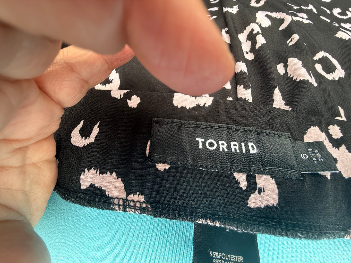 Torrid Animal Print Stretch Pant