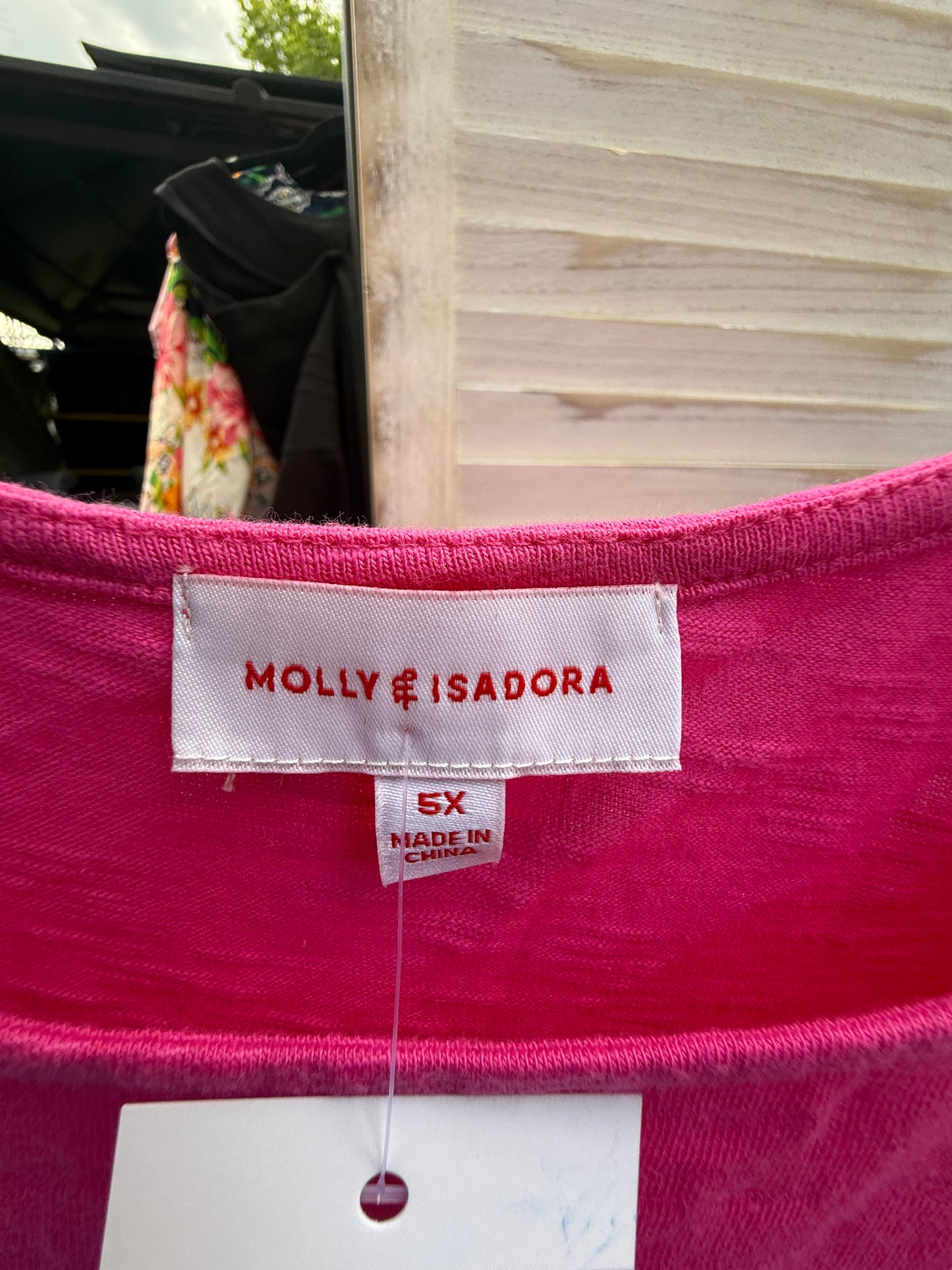 Molly & Isadora Pink Tank Top
