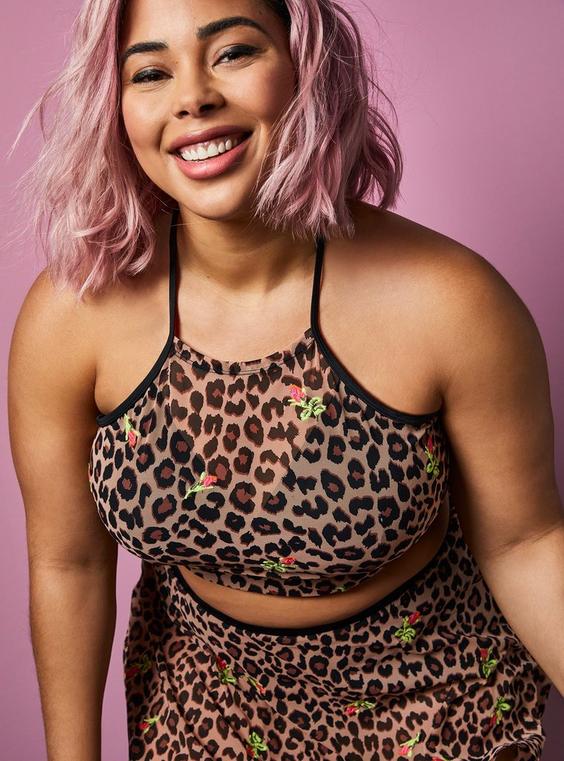 Torrid x Betsey Johnson Animal Print Bikini