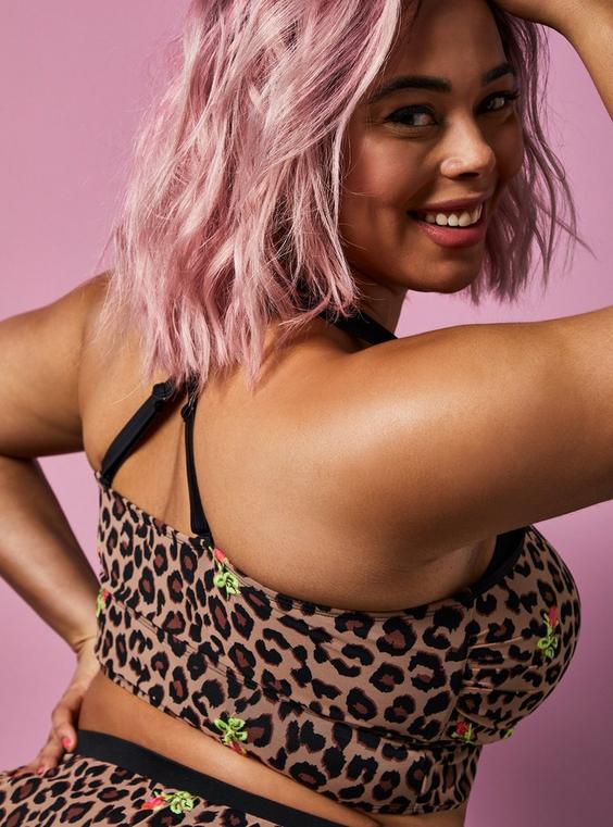 Torrid x Betsey Johnson Animal Print Bikini
