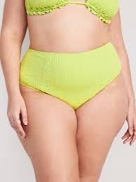 Old Navy Lime Green Eyelet Bikini