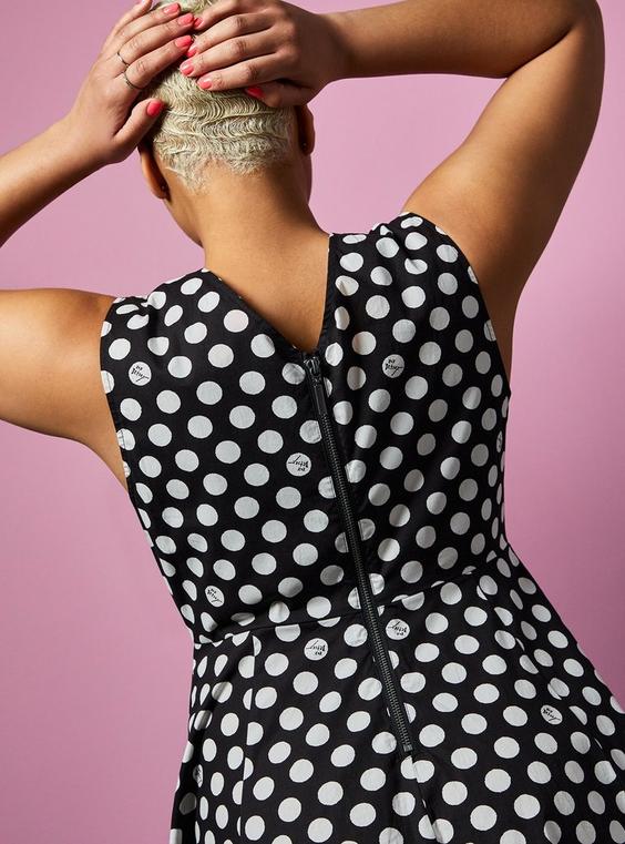 Torrid x Betsey Johnson Polka Dot Dress