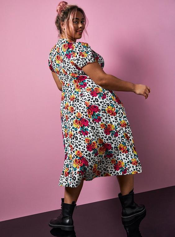 Torrid x Betsey Johnson Floral Maxi Dress