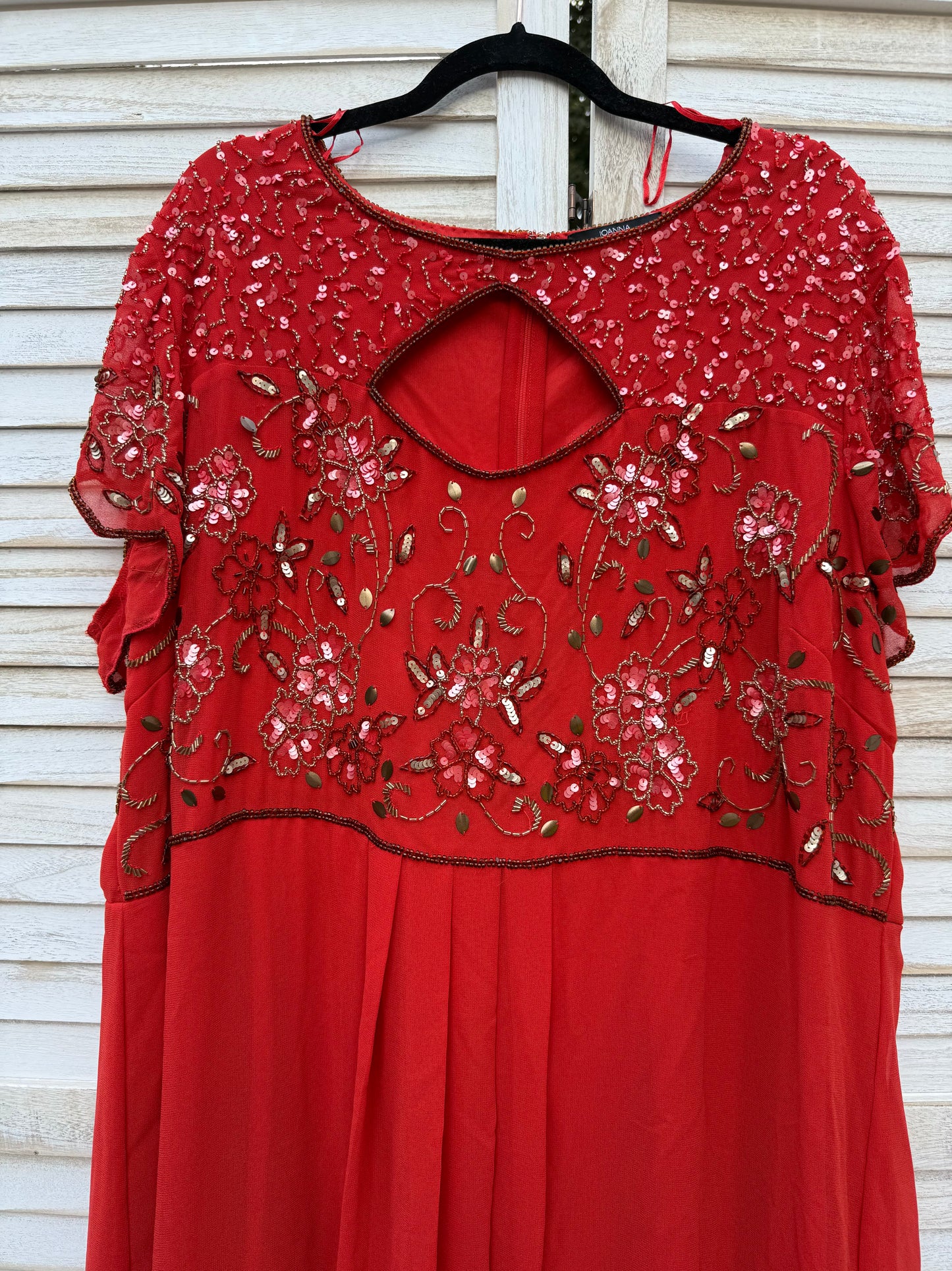 Joanna Hope Orange Formal Dress