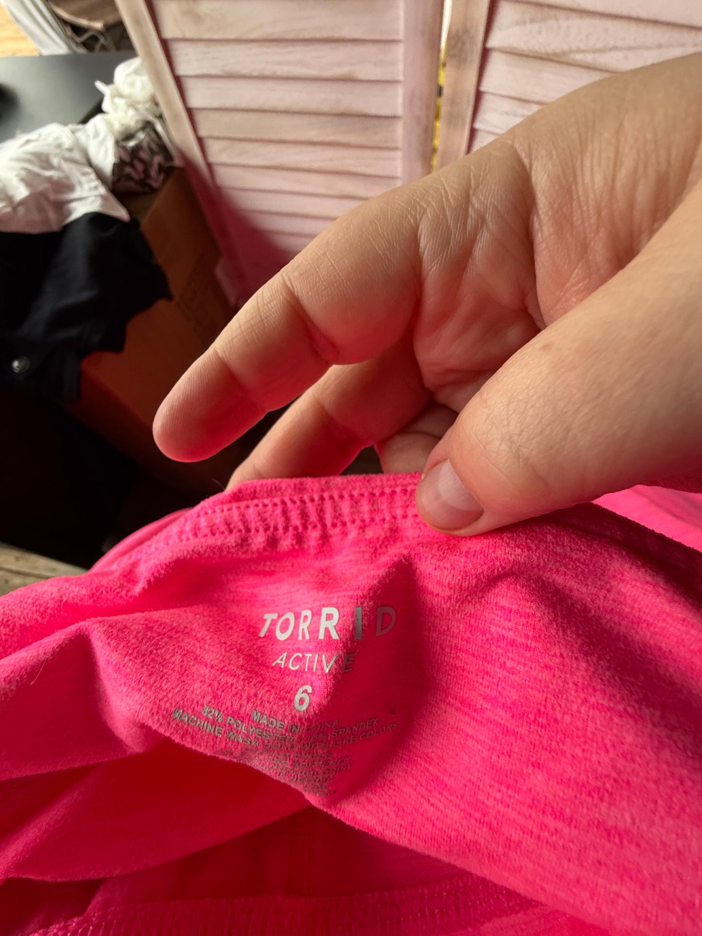 Torrid Pink Active Leggings