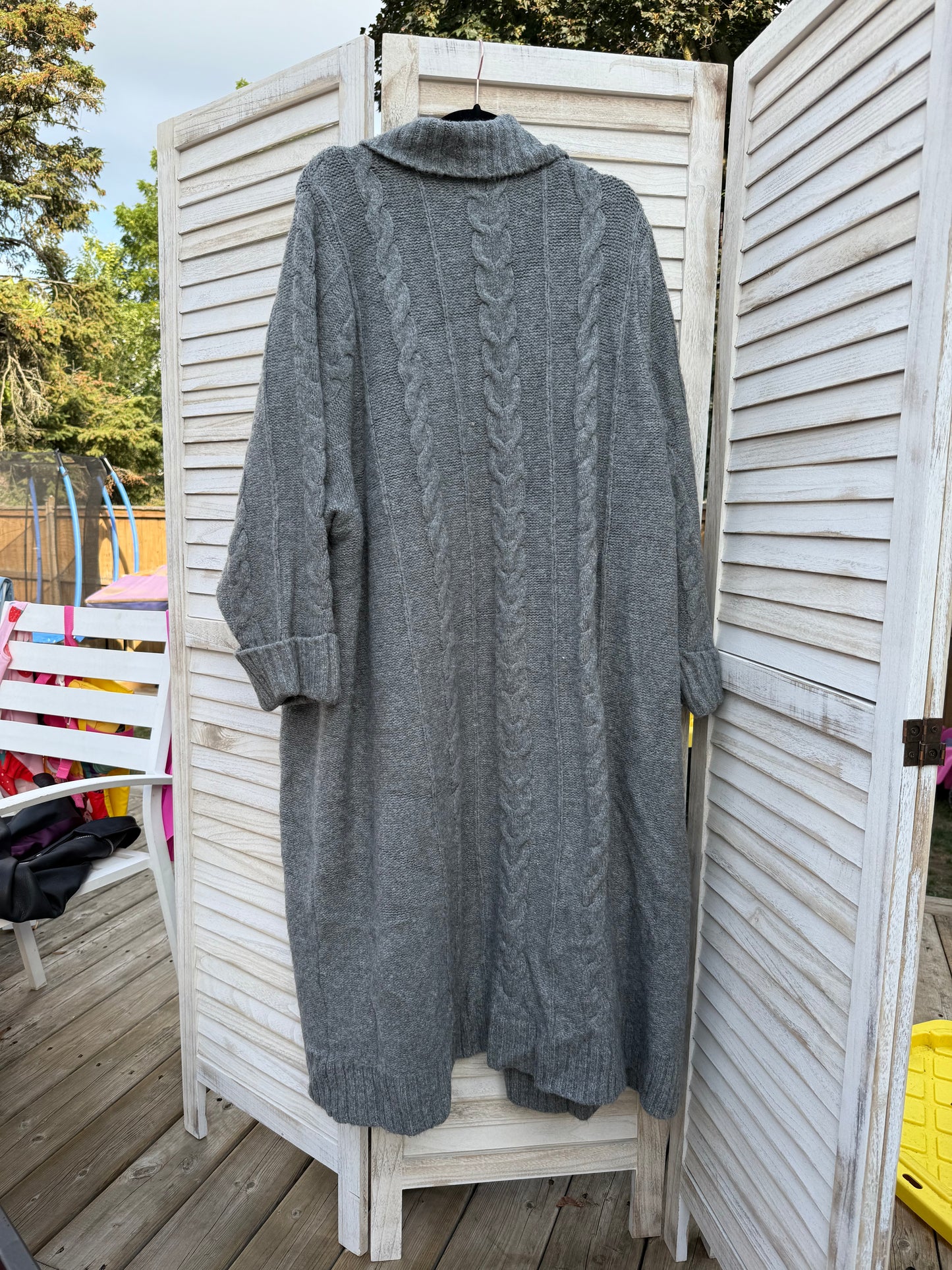 Torrid Grey Coatigan