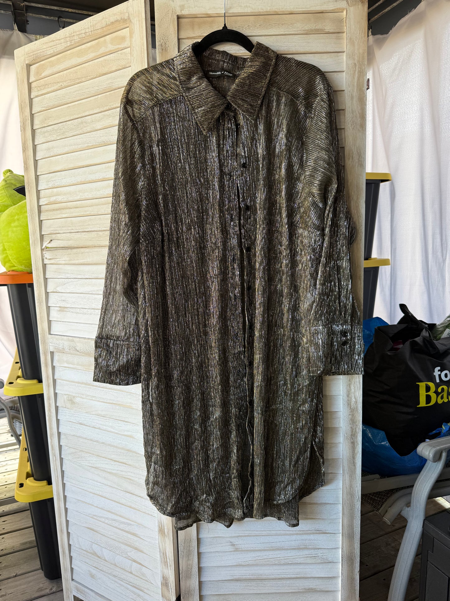 Meredith ❤️ PENN Metallic Shirt