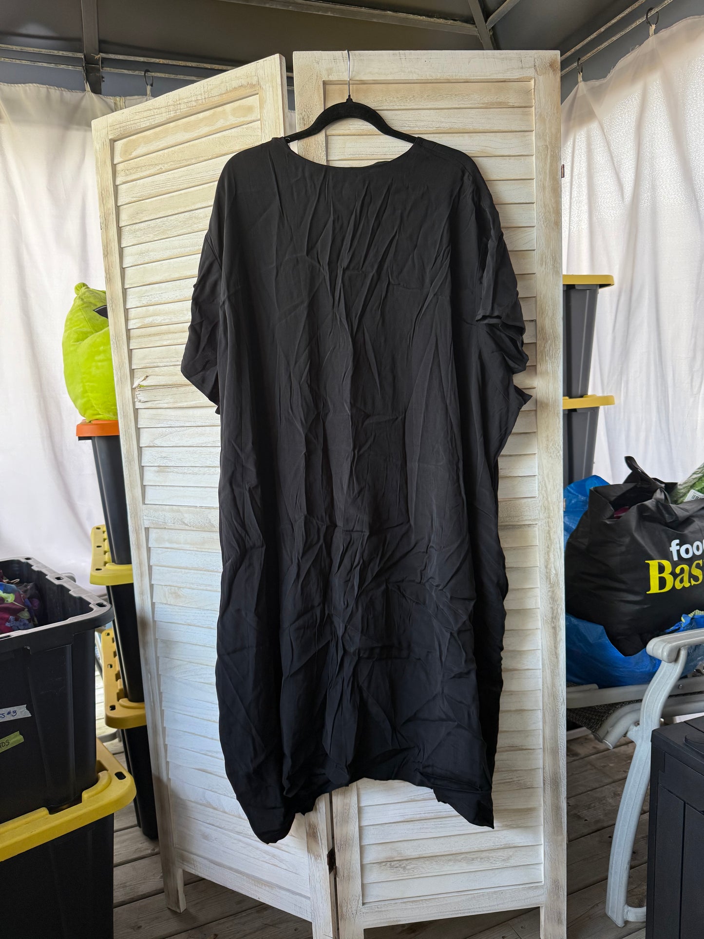 Universal Standard Black Shift Dress