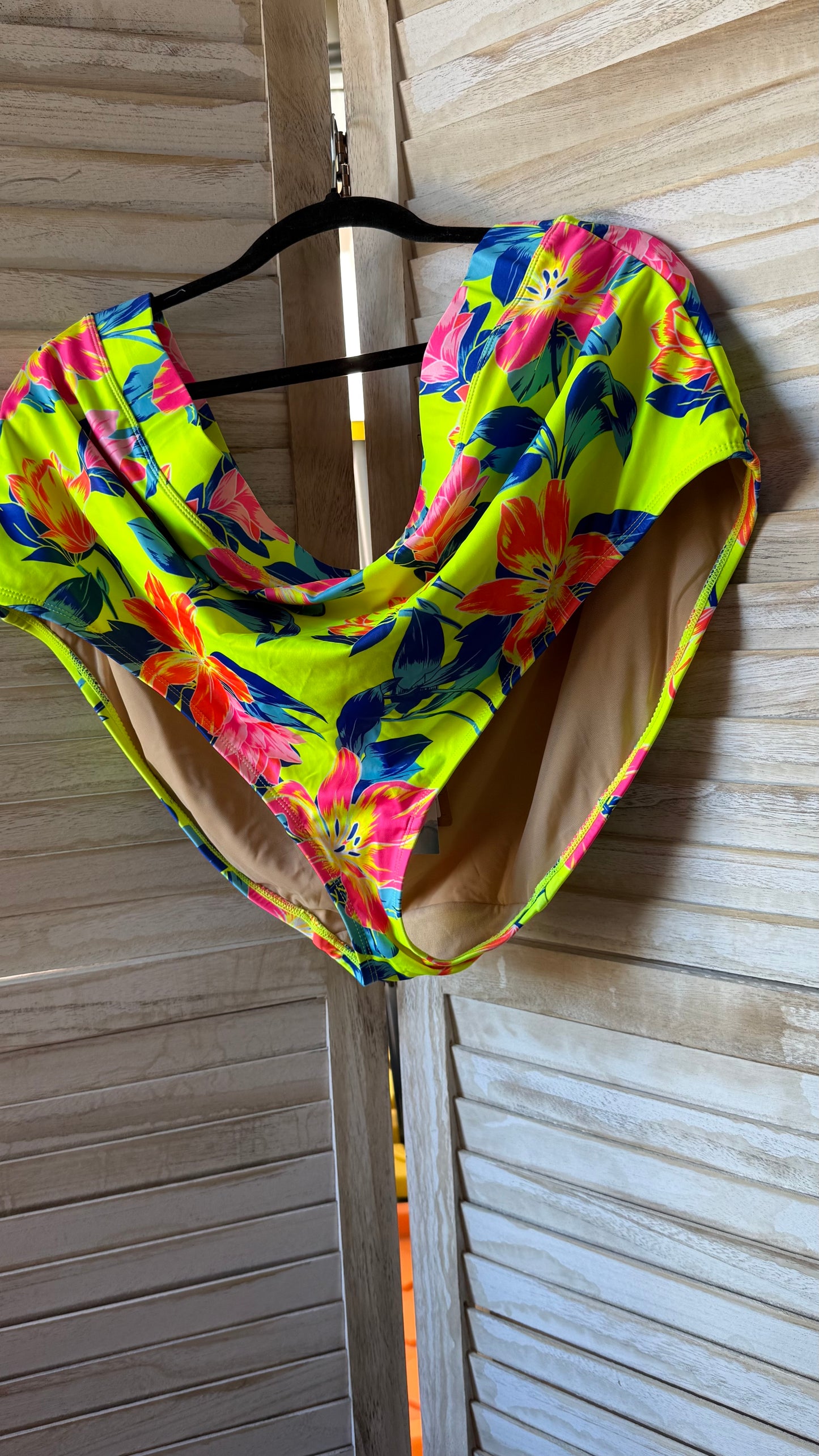 Lane Bryant Neon Print Bikini