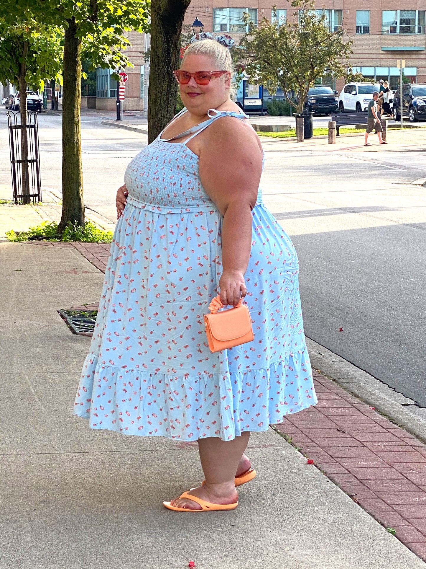 Torrid Tropical Print Dress