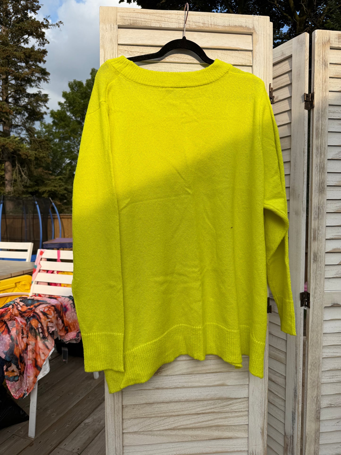 Lane Bryant Neon Sweater