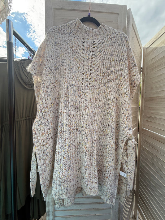 Nouveaux Belted Poncho