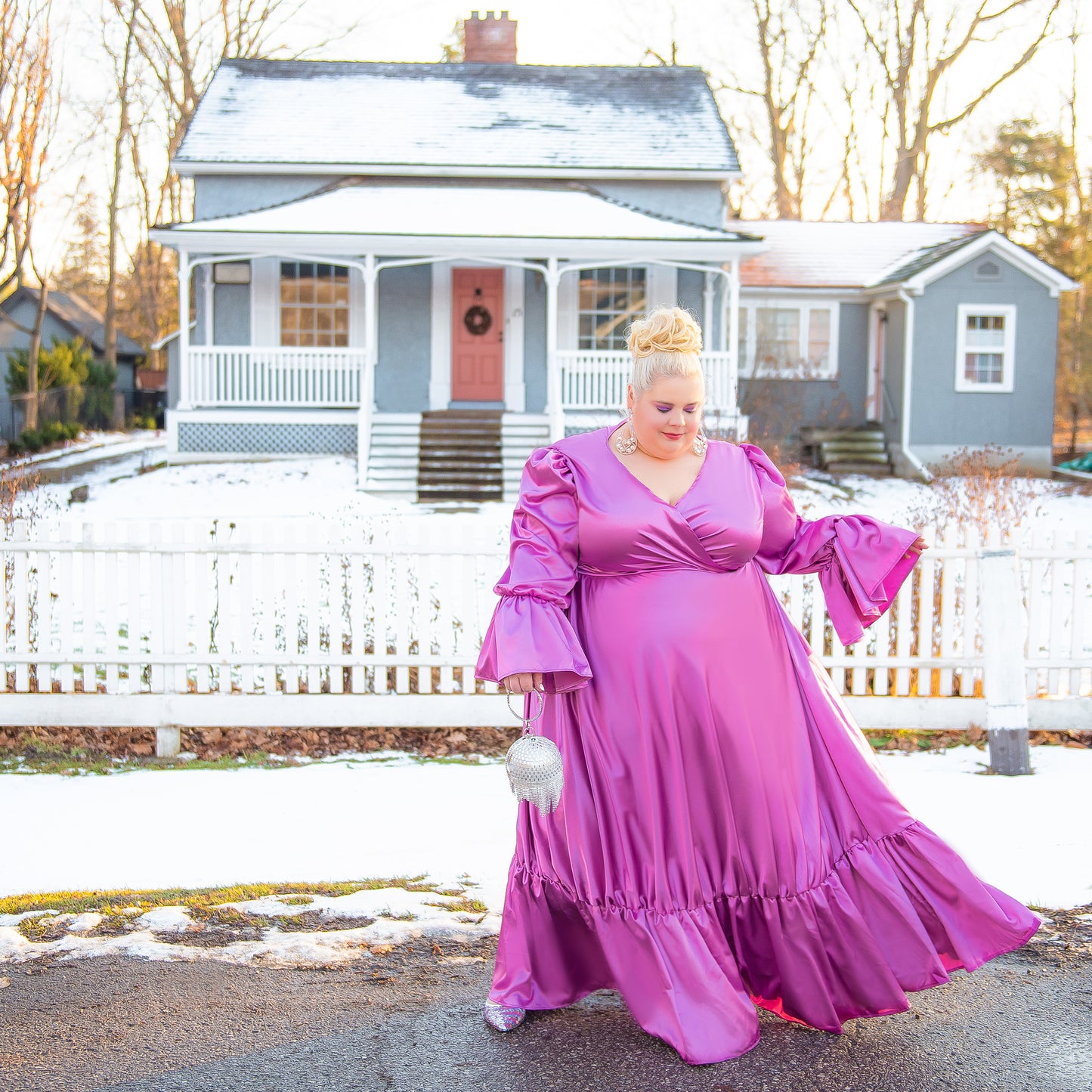Loud Bodies Lilac Dress