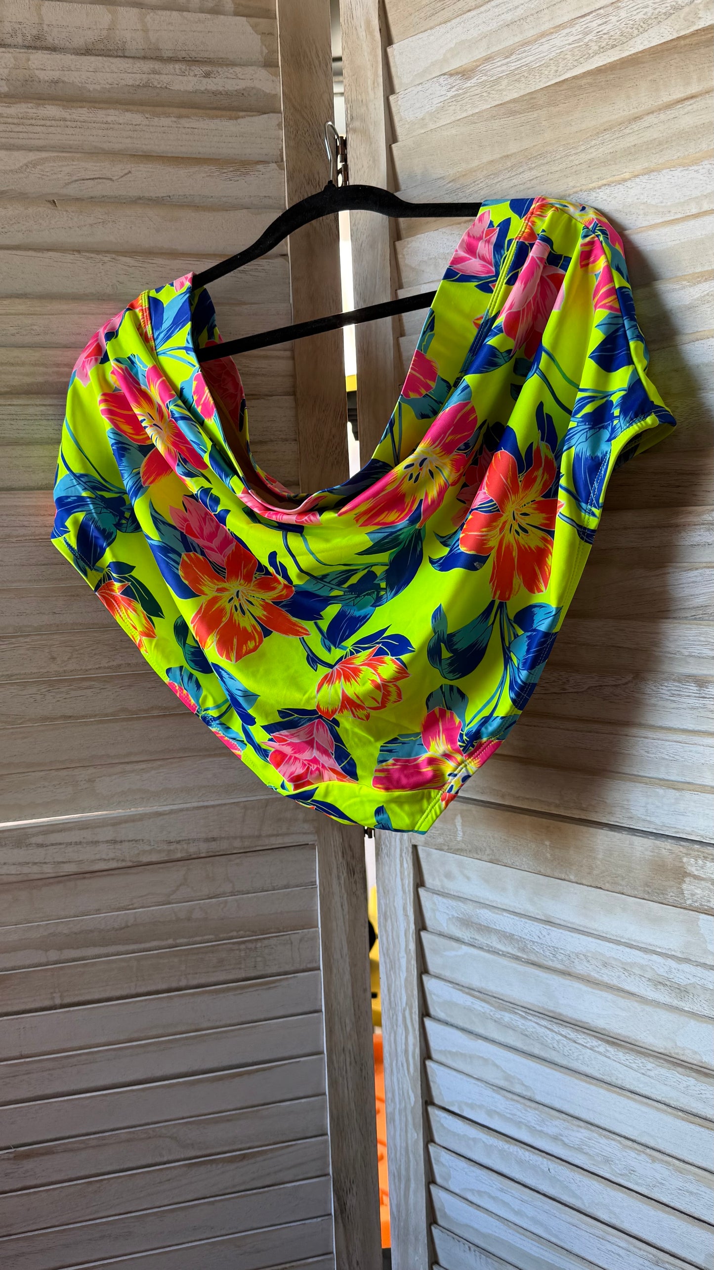 Lane Bryant Neon Print Bikini
