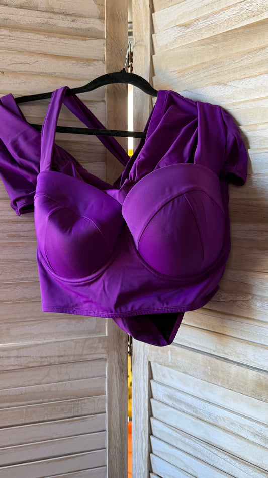 Torrid Purple Bikini