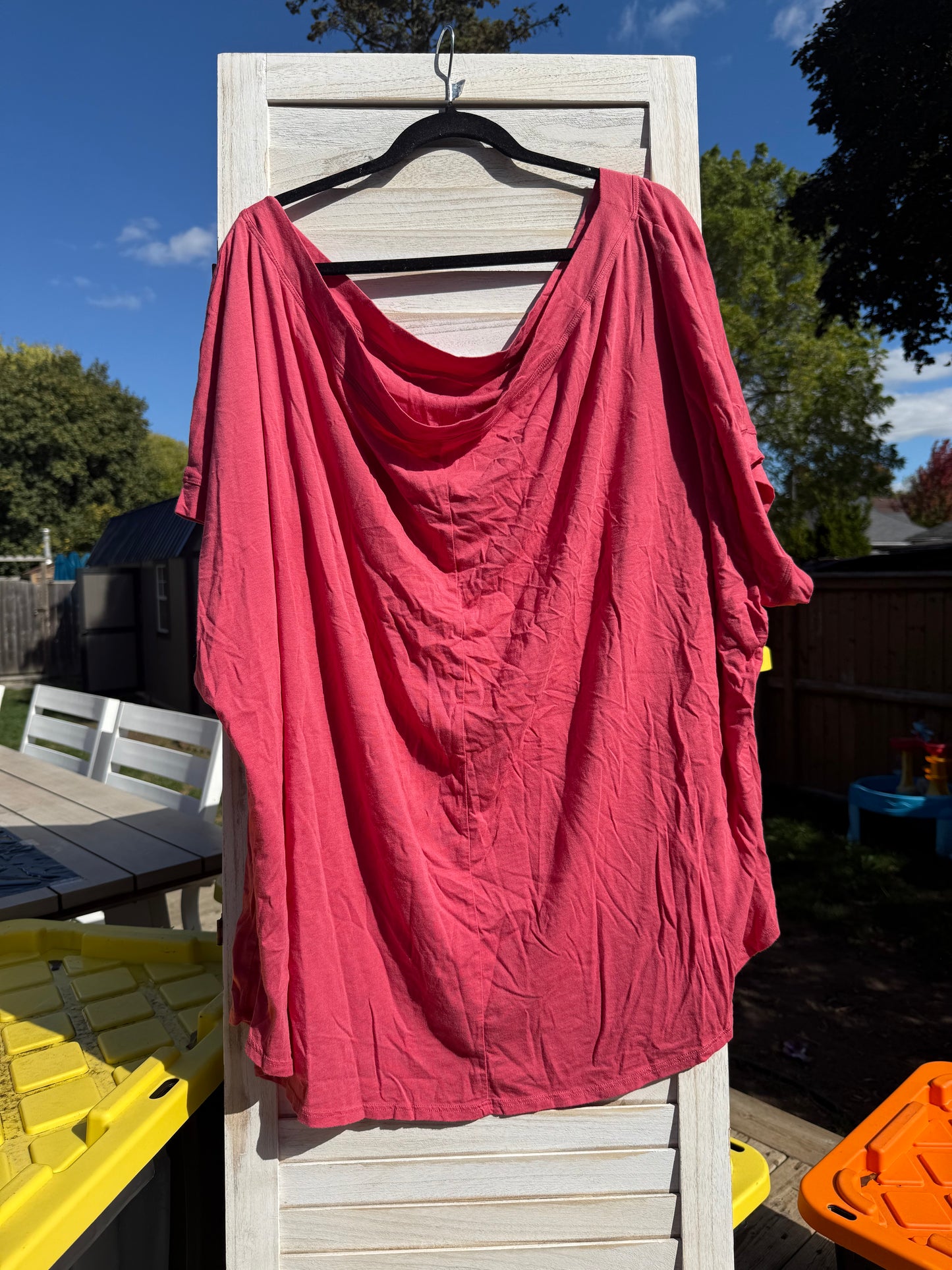 Universal Standard Coral Lounge Top