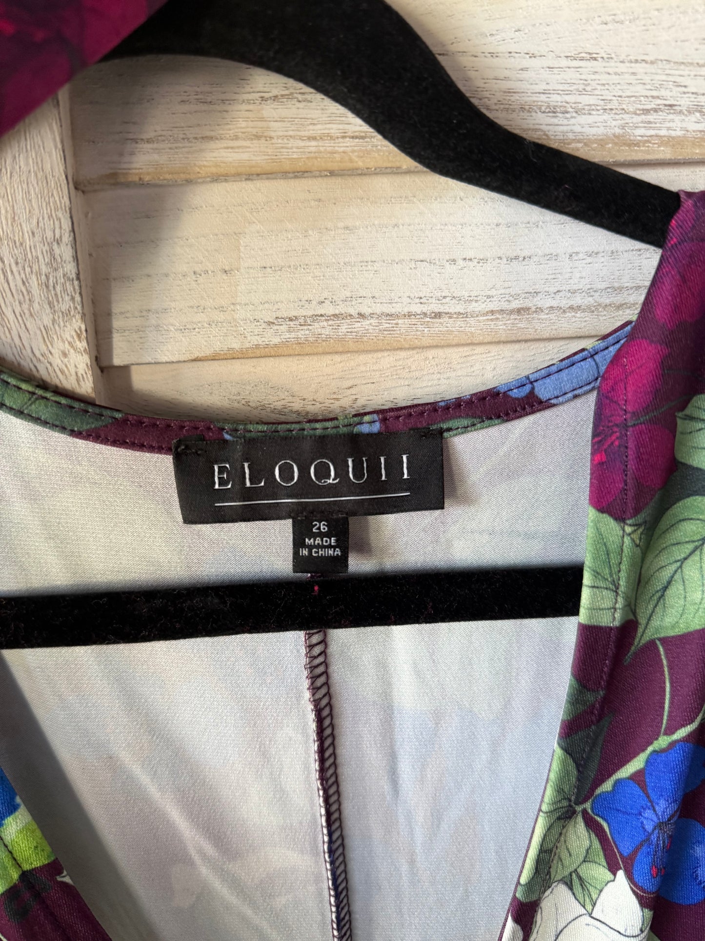 ELOQUII Print Maxi Dress