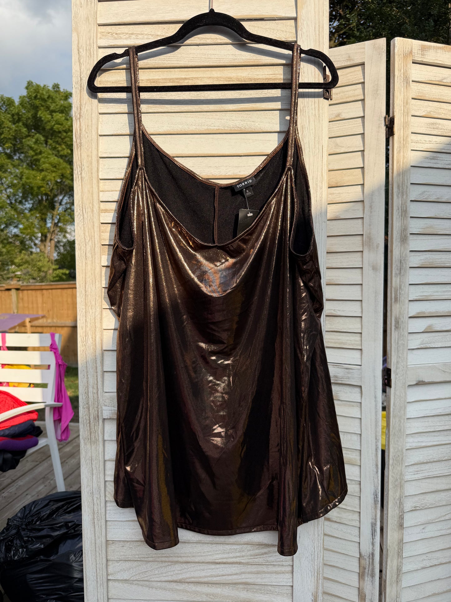Torrid Bronze Cami
